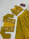 PC 538 Chinon With Embroidery Thread And Sequence Work Lehenga With Blouse And Jacket Wholesale Clohing Distributors In India